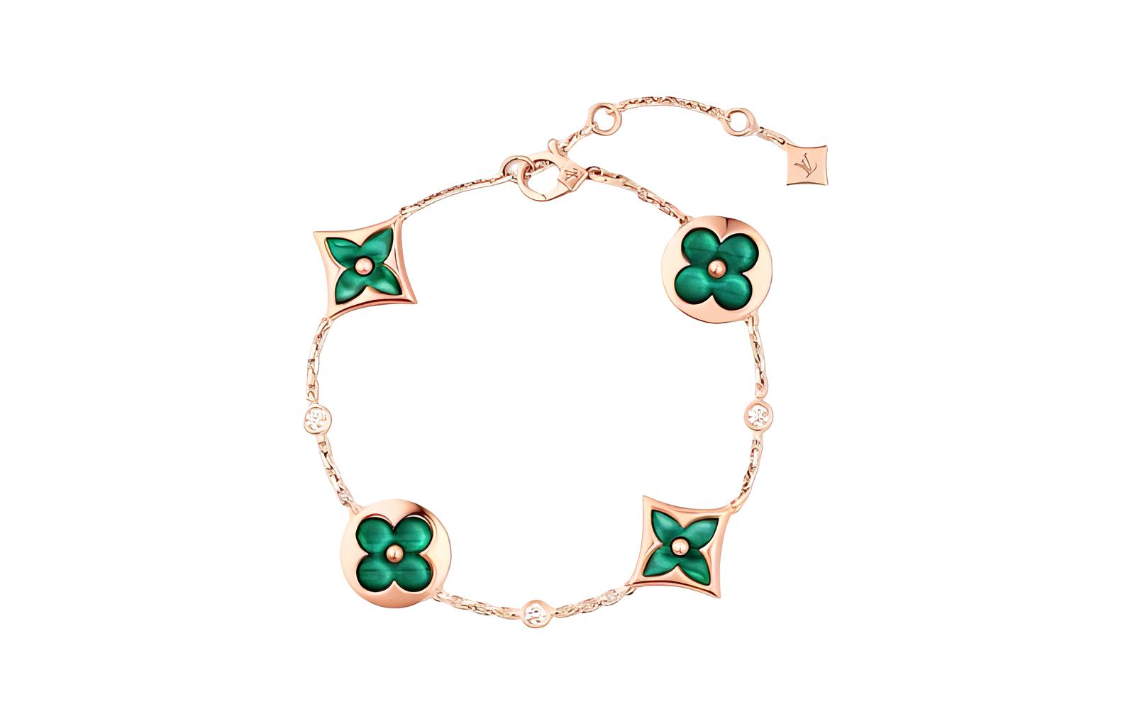 Браслет Louis Vuitton COLOR BLOSSOM (золотой)