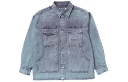 A BATHING APE Shirt Men's Light Blue