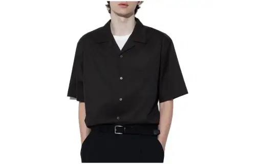 UNIQLO Shirts Unisex Cuban Collar Moderate Other