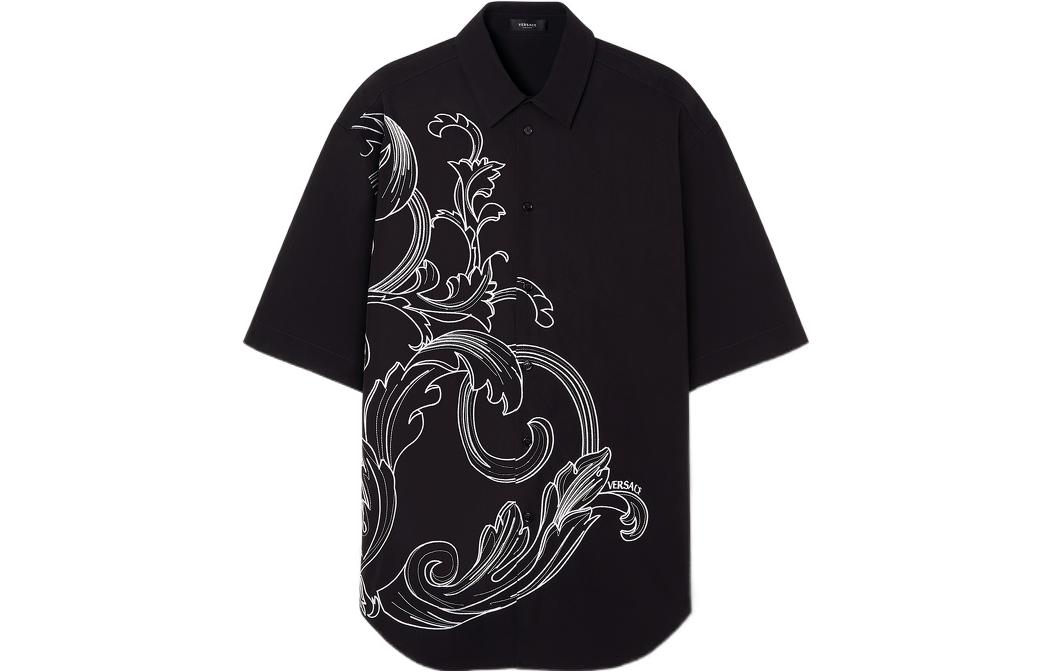 Мужская футболка Versace (черная)
