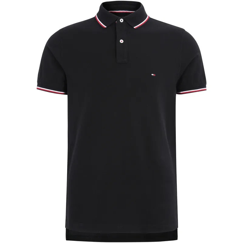 Tommy Hilfiger Stripe detail Polo Shirt