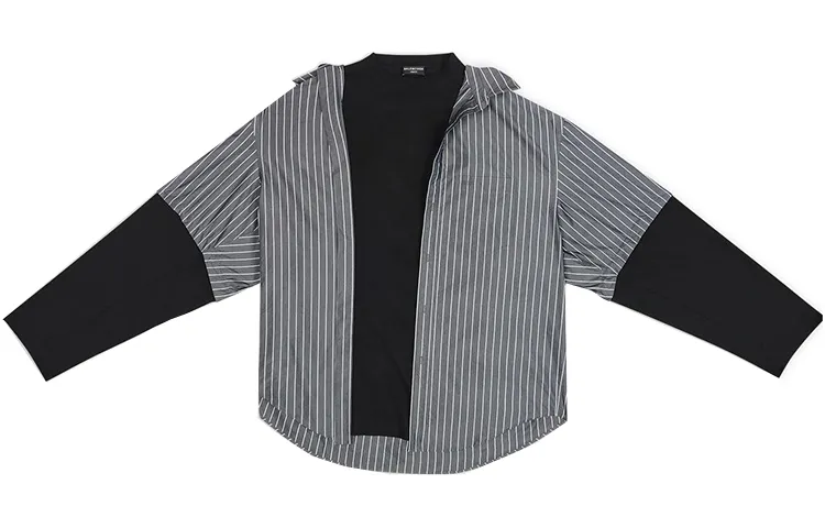 Balenciaga FW22 Shirt Loose Fit Men's Black