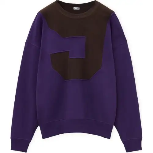 LOEWE FW24 Sweatshirt Men's Purple