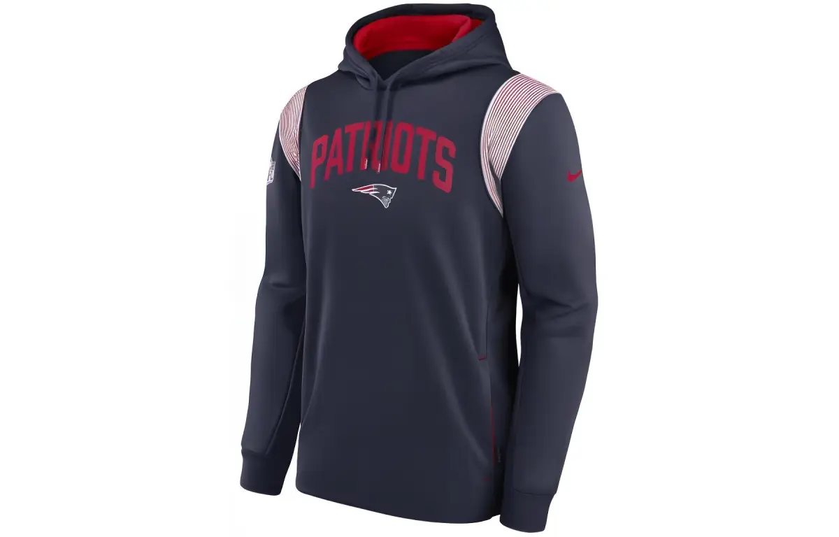 Nike Therma Athletic Stack Sweatshirt Men's Marine Blue