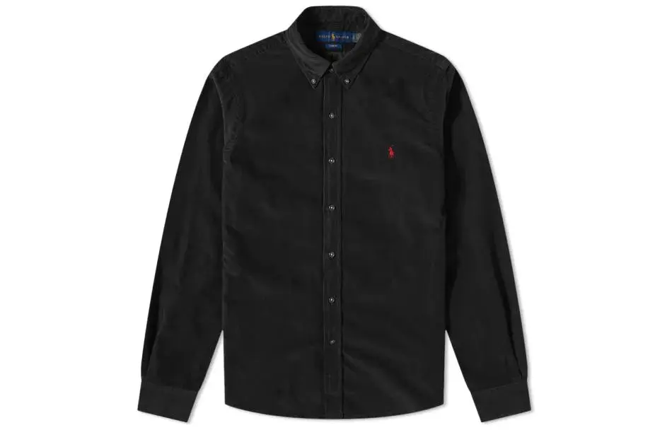 Polo Ralph Lauren Logo Embroidered Curved Hem Shirt