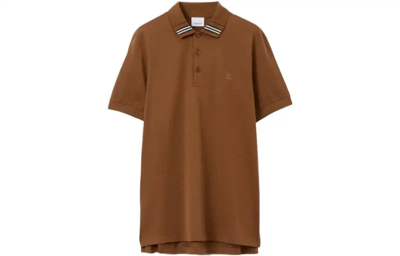 【Previous Season】EKD-embroidered cotton-blend polo shirt
