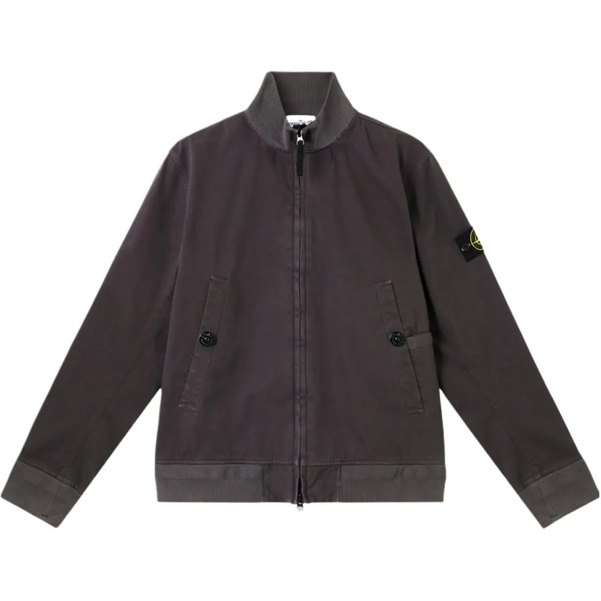 STONE ISLAND Compass Patch High Neck Bomber Jacket