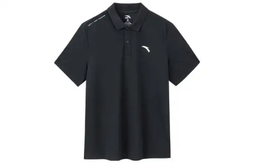 Anta Polo Shirt Men's Basic Black