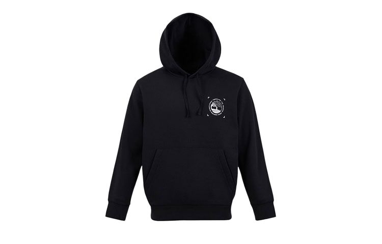 Мужское худи Timberland Hooded Sweatshirt (черное)