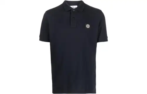 Stone Island short-sleeve polo shirt