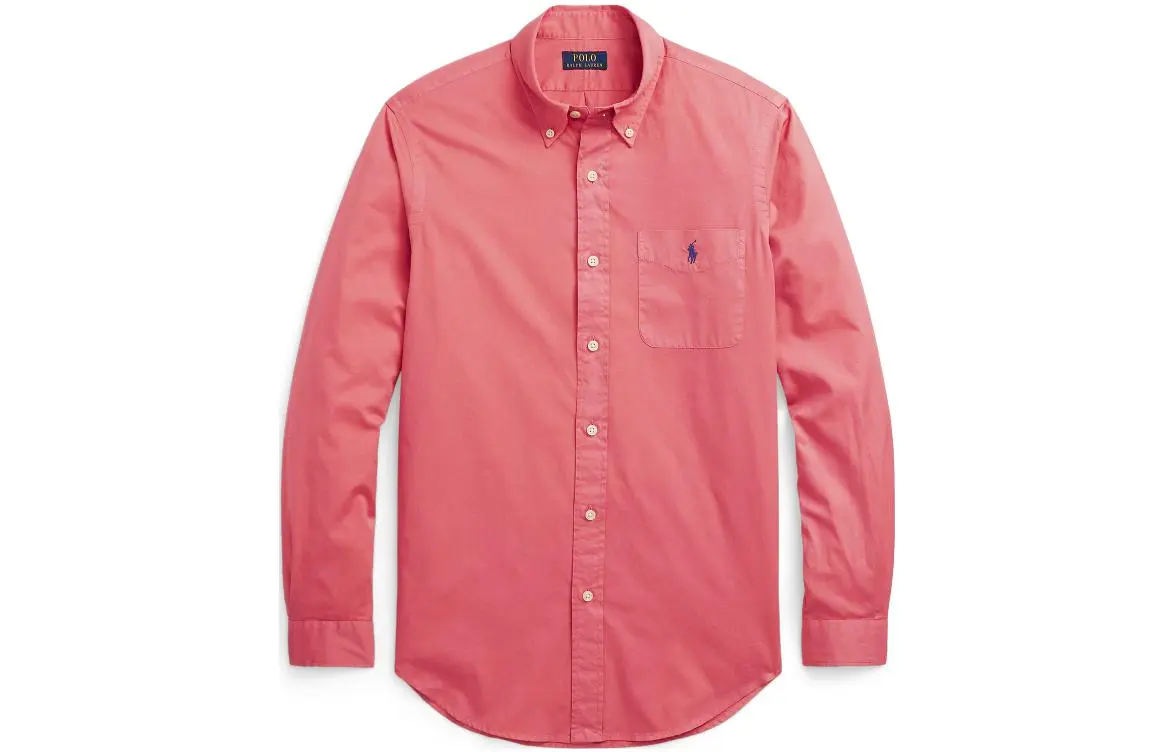 Polo Ralph Lauren embroidered custom fit oxford shirt