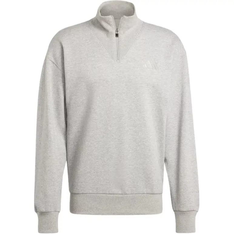 Adidas All Szn Fleece Quarter Zip Crew Sweatshirt
