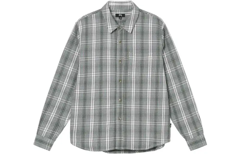 Stussy Beach Plaid Shirt