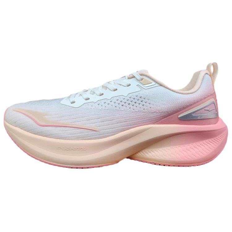 Erke Slip Resistant, Abrasion Resistant, Breathable Low top Casual Running Shoes Women’s White Pink