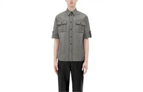 Bottega Veneta SS23 Shirt Men's Gray