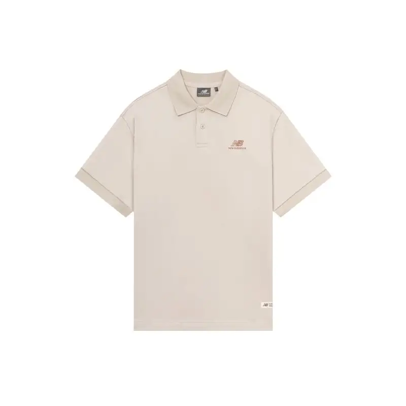 New Balance Polo Shirt Men's Beige