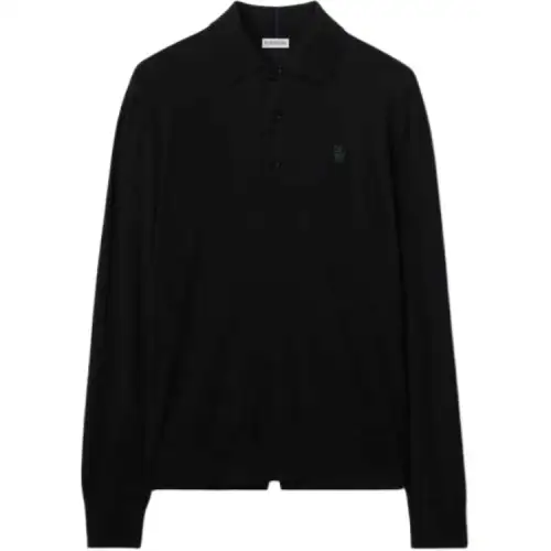 Burberry Logo embroidered Polo Shirt