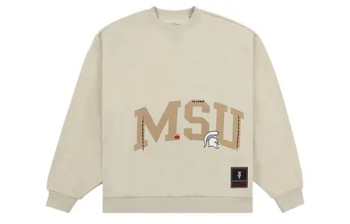 Travis Scott X Mitchell & Ness Michigan State Spartans Pullover Sweatshirt