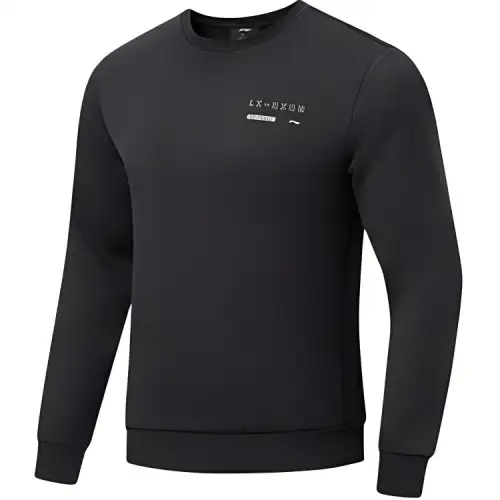 Li Ning Fitness Series Sweatshirt Men's Black