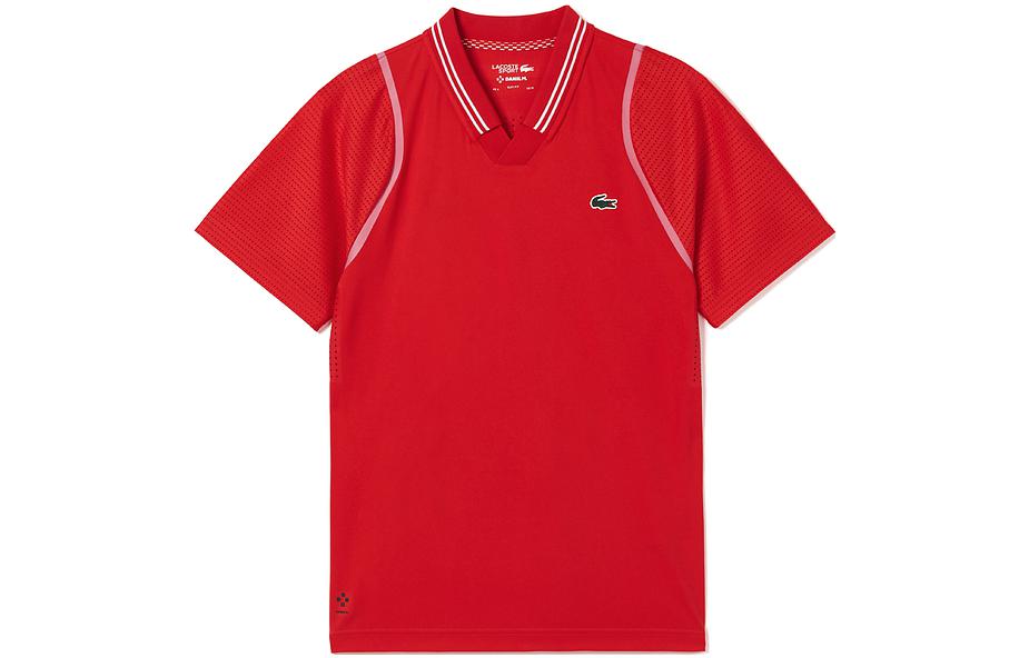 Мужская футболка LACOSTE LACOSTE Polo (красная)