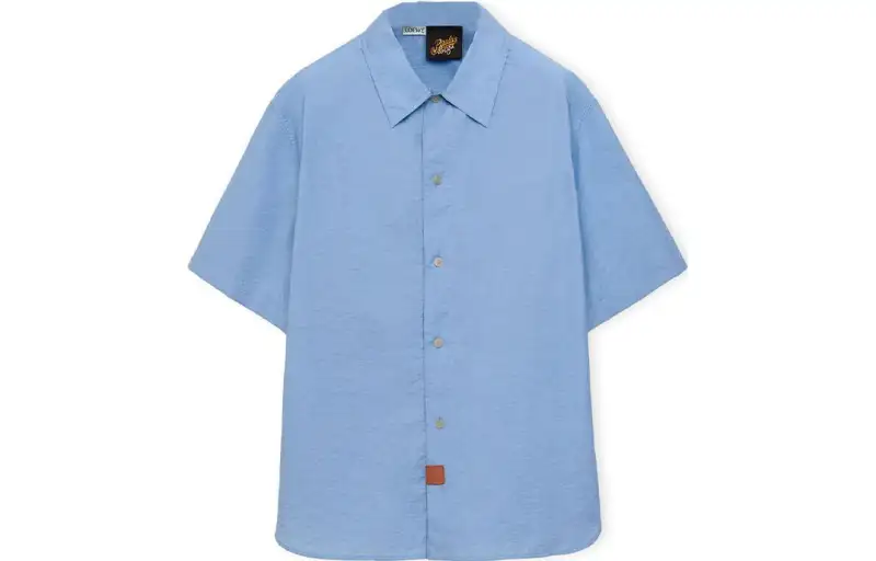 LOEWE Shirts Men's Blue Moderate Other
