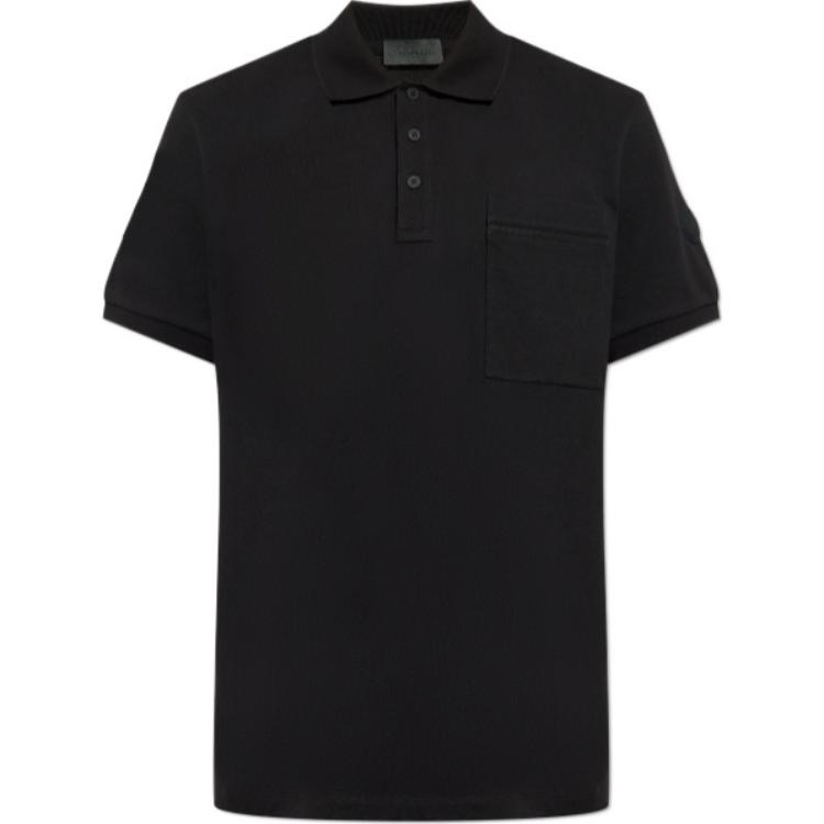 Мужская футболка Moncler SS25 (черная)
