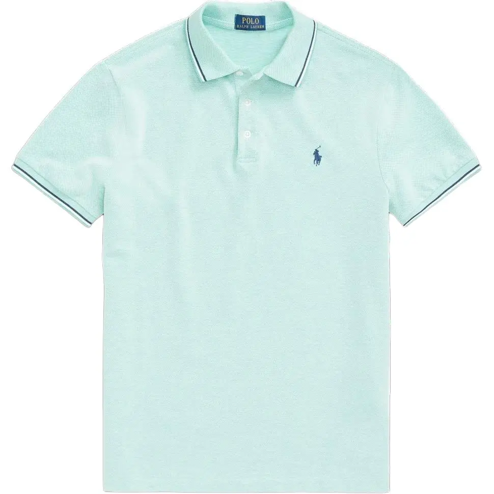Polo Ralph Lauren Polo Shirt Custom Slim Fit Men's Green
