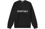 Fear Of God Essentials Crew Neck Fleece Lined Pullover With Long Sleeves And American Heavyweight Fabric Sweatshirt