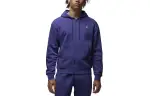 Jordan ESSENTIALS Sweatshirts Men's Purple Hooded Moderate Regular