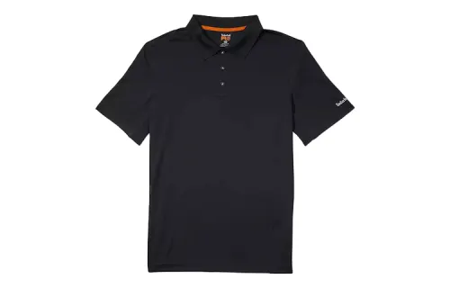 Timberland Polo Shirts Men's Dark Blue Polo Collar Moderate Straight Fit