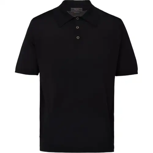 PRADA SS22 Polo Shirt Men's Black