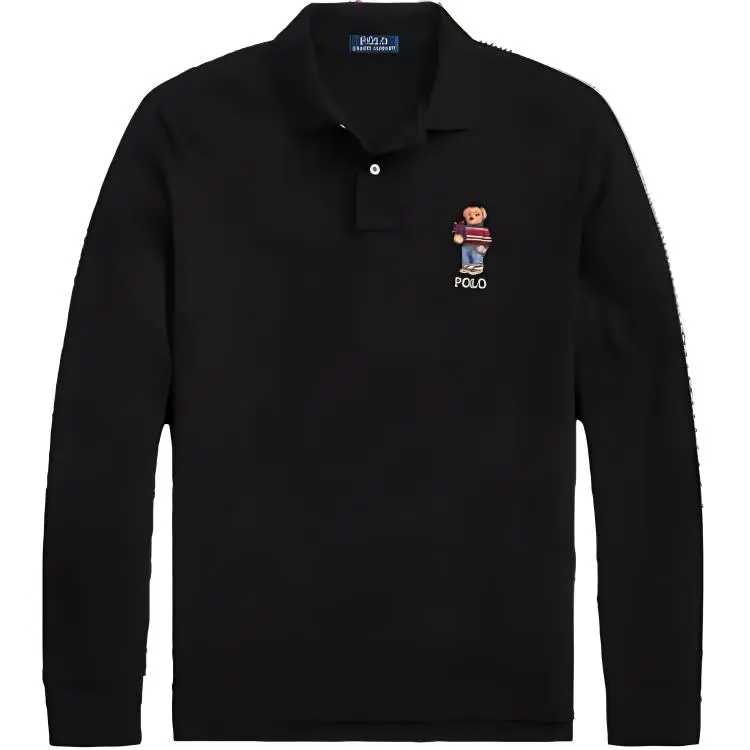 Polo Ralph Lauren Polo Bear Polo Shirt Classic Version Men's Black