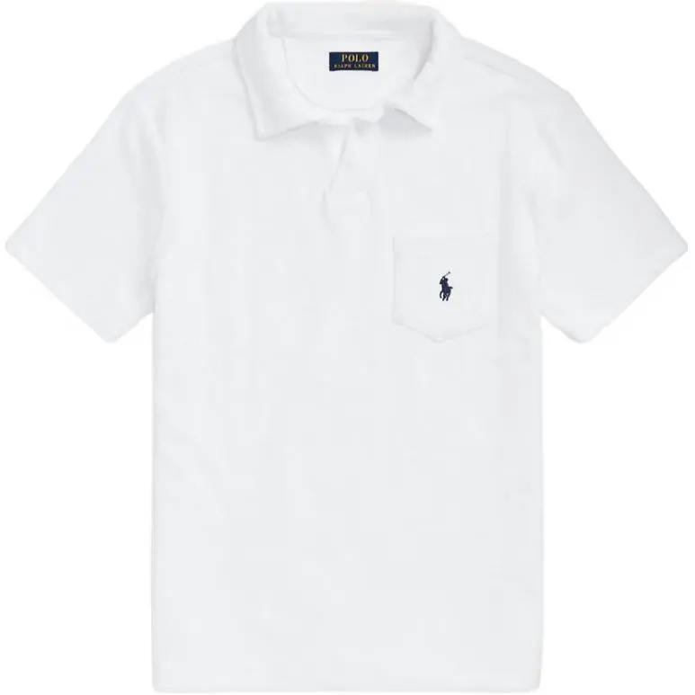 Polo Ralph Lauren SS23 Polo Shirt Custom Slim Fit Men's White