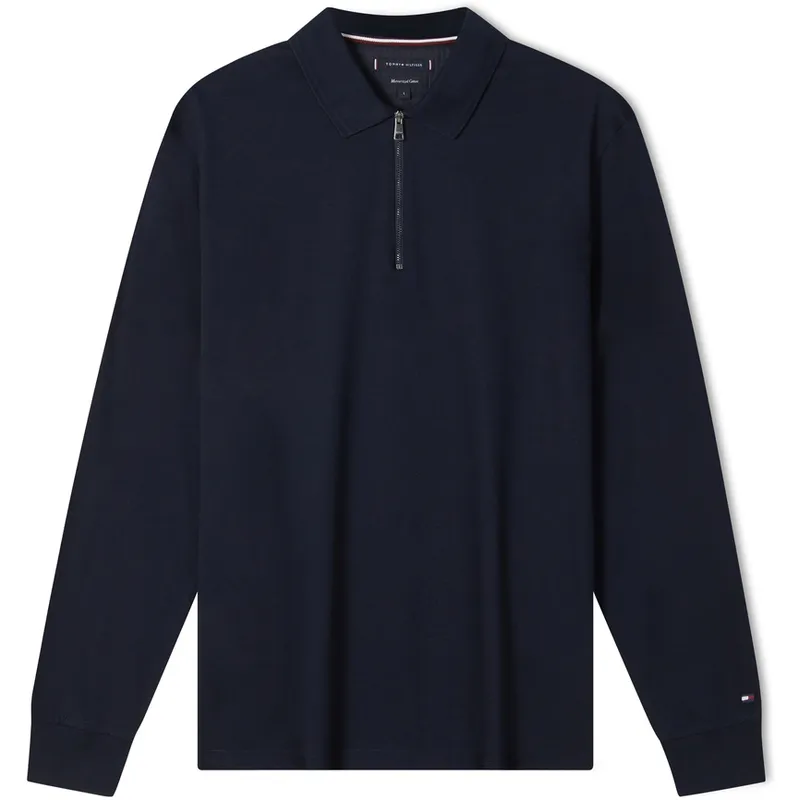 Tommy Hilfiger Polo Shirt Men's Navy Blue
