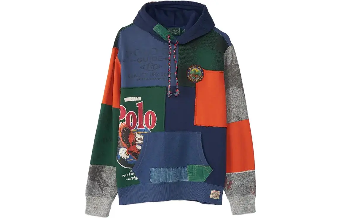 Polo Ralph Lauren Sweatshirts Men's Multicolor Hooded Moderate Regular