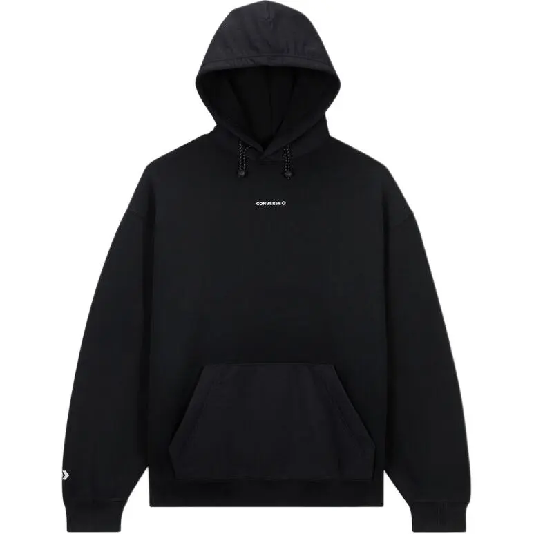 Converse Wordmark Hoodie Sweatshirt Men's Black