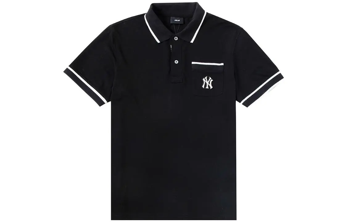 MLB New York Yankees Polo Shirt Unisex Black