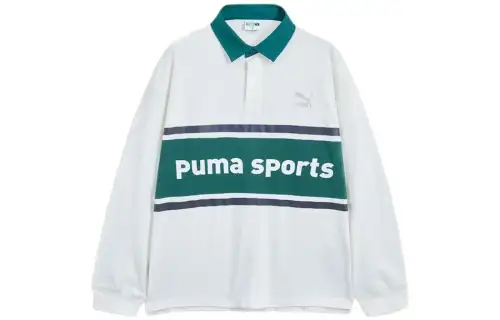 PUMA Pumatim Long Sleeve Polo T Shirt Polo Shirt Men's
