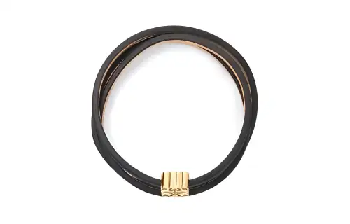 Loewe Twist leather bangle