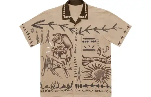 Travis Scott Painter's Button Up Shirt