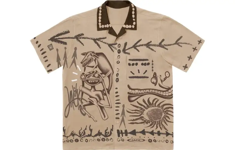 Travis Scott Painter's Button Up Shirt