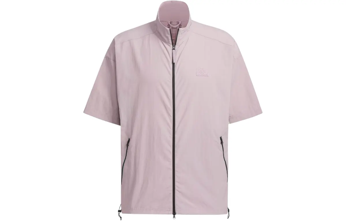 Adidas SS24 FUTURE STYLE WOVEN SHIRT Men's Purple Pink