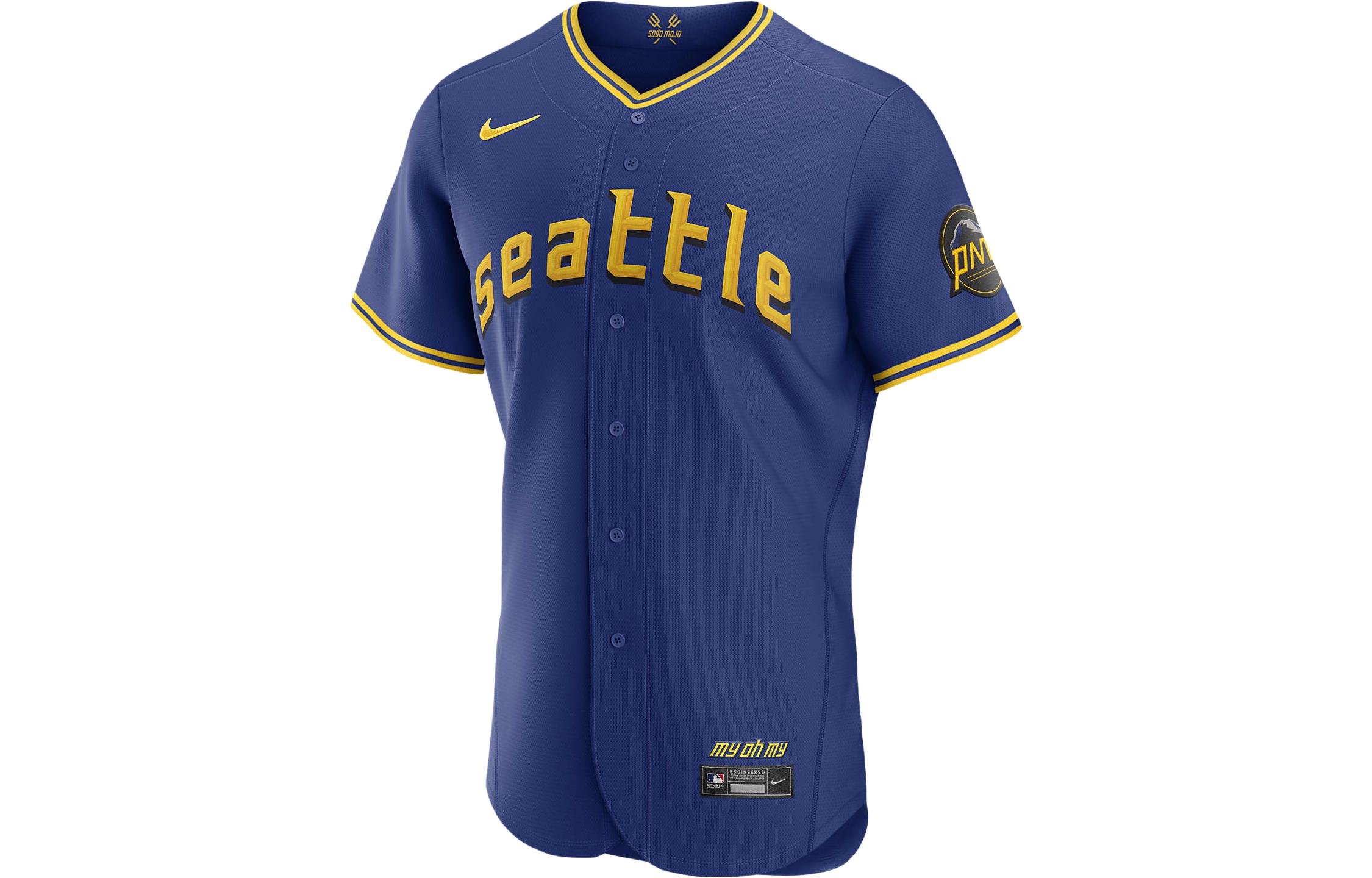 Nike MLB Seattle Mariners City Connect Shirt Men's Royal Blue