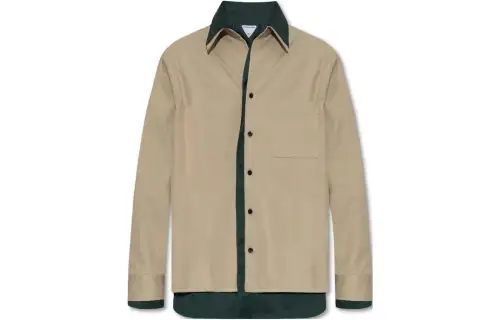 Bottega Veneta Relaxed Fit Twill Double Shirt