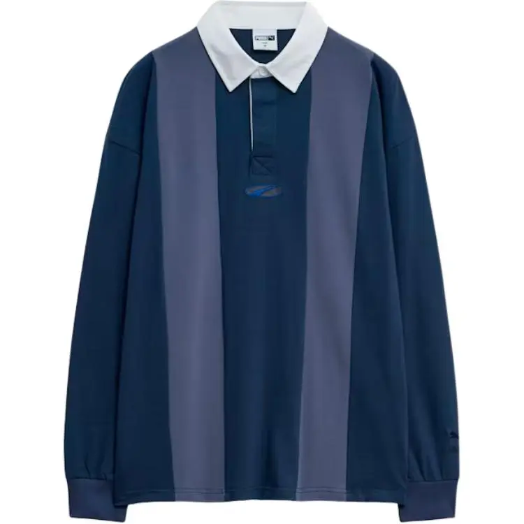 PUMA Polo Shirt Men's Marine Blue
