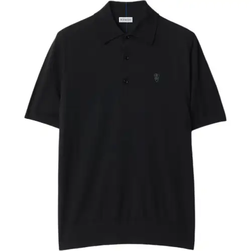 Burberry wool polo shirt