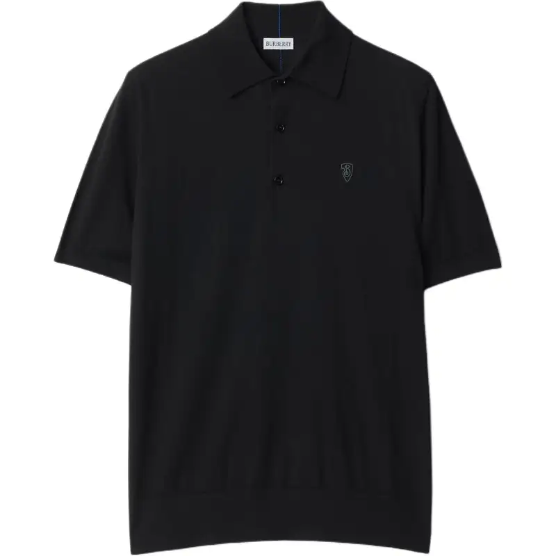 Burberry wool polo shirt