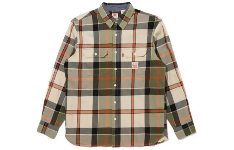 Levi's Shirts Men's Umber Lapel Moderate Other