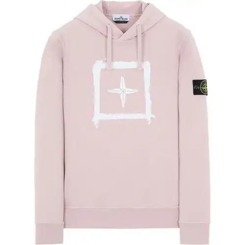 STONE ISLAND Sweatshirt Unisex Pink