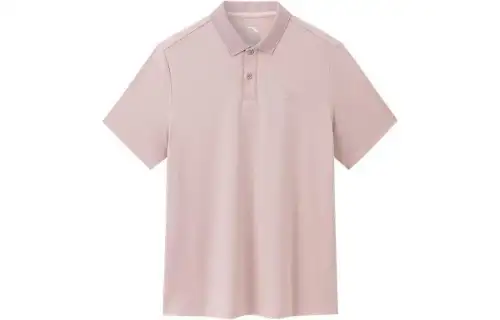 Anta Life Collection Polo Shirt Unisex Hibiscus Powder